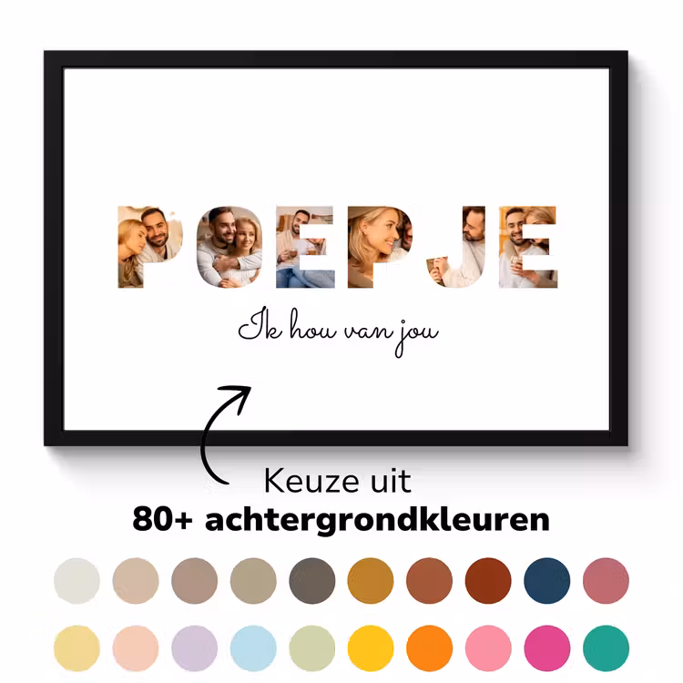 Foto in lijst - Poepje — 5