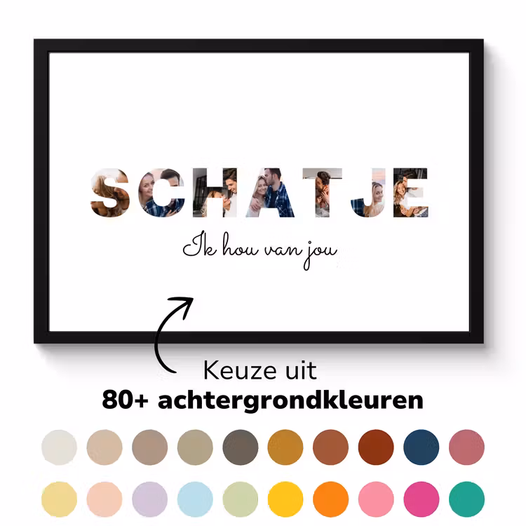 Foto in lijst - Schatje — 5