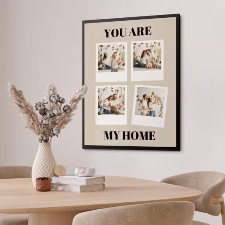 Foto in lijst - You are my home — 2