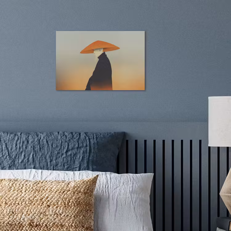 Poster - Minimalistisch - Silhouet - Oranje — 3