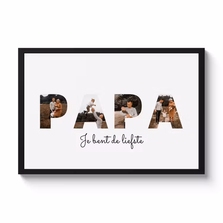 Foto in lijst - Papa — 1