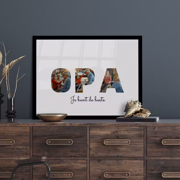 Foto in lijst - Opa — 4