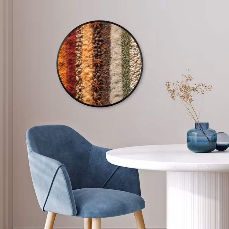 Ronde fotolijst - Banen - Verticaal - Kruiden - Variatie — 4