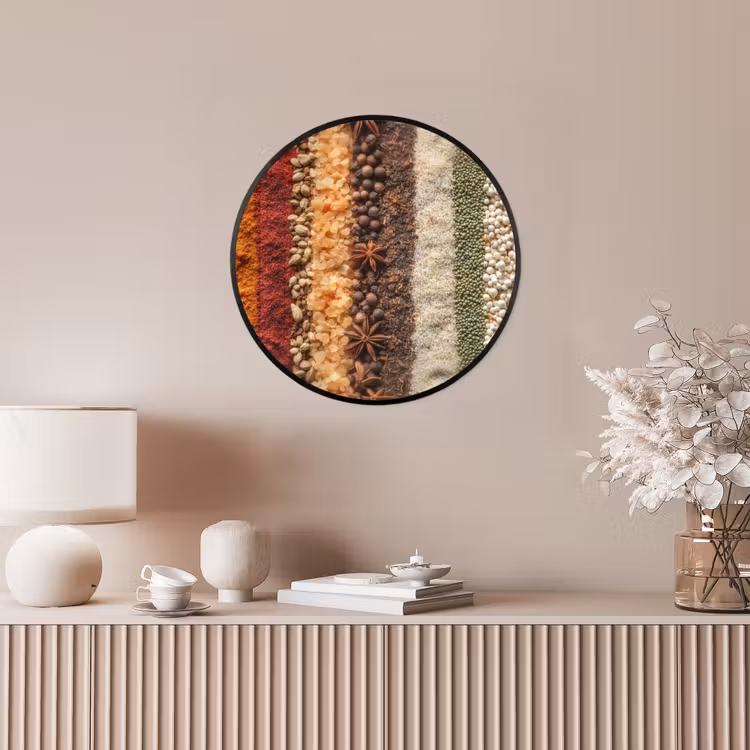 Ronde fotolijst - Banen - Verticaal - Kruiden - Variatie — 5