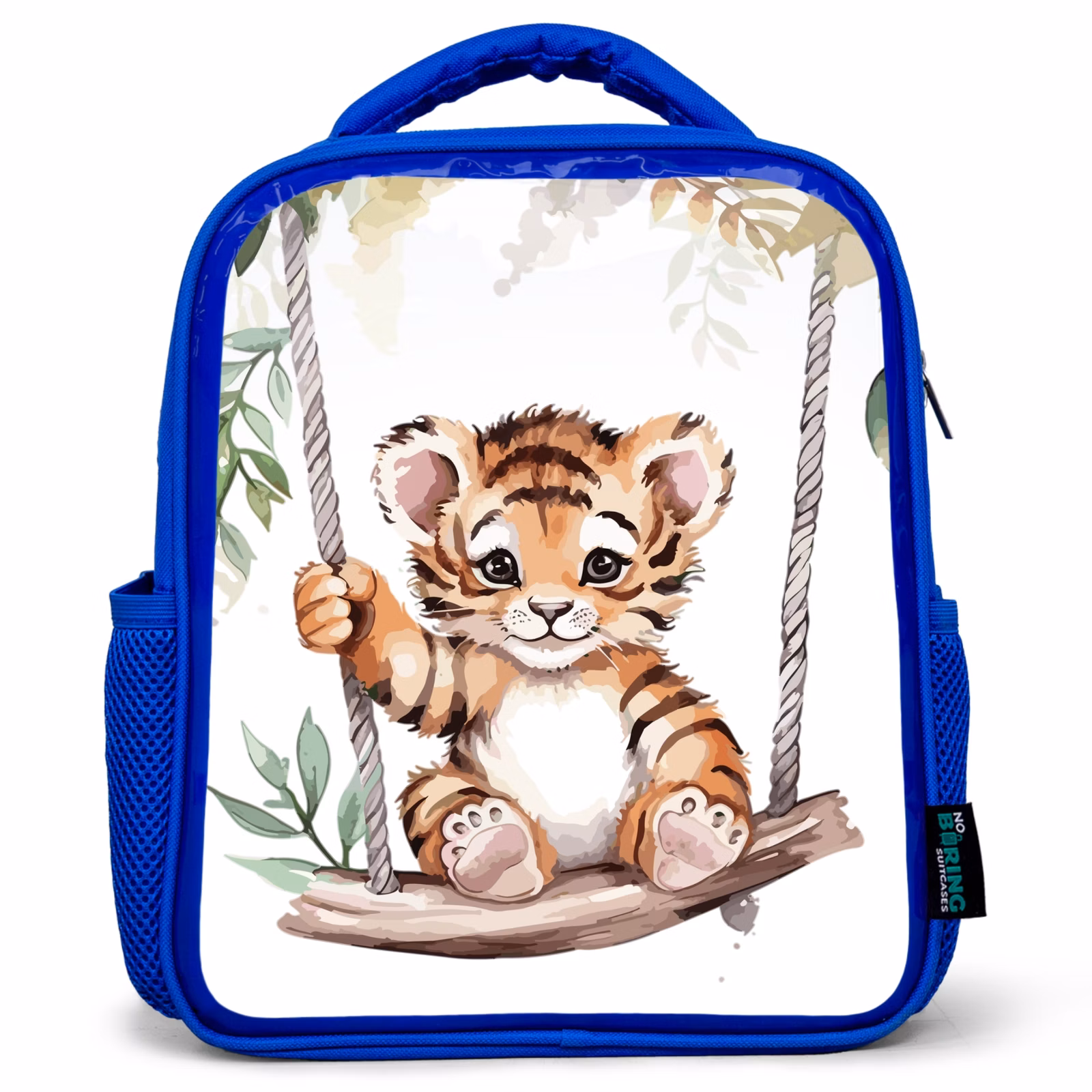 Rugzak kind - Blauw - Tijger - Dier - Kinderen - Jungle — 1