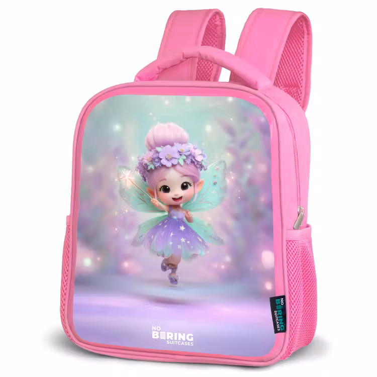 Rugzak kind met naam - Roze Elf - Tover - Magisch — 4