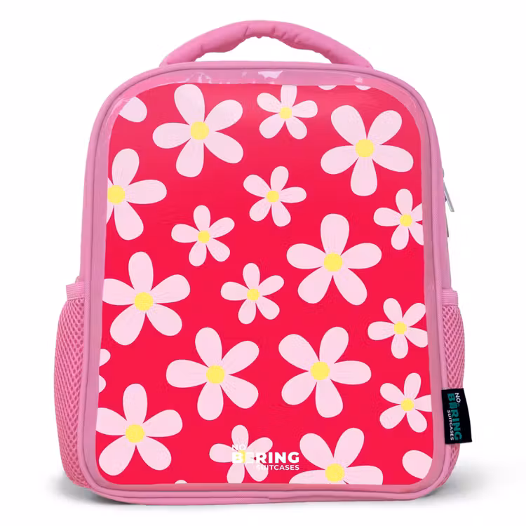 Rugzak kind - Roze - Madeliefjesmania hotpink — 1