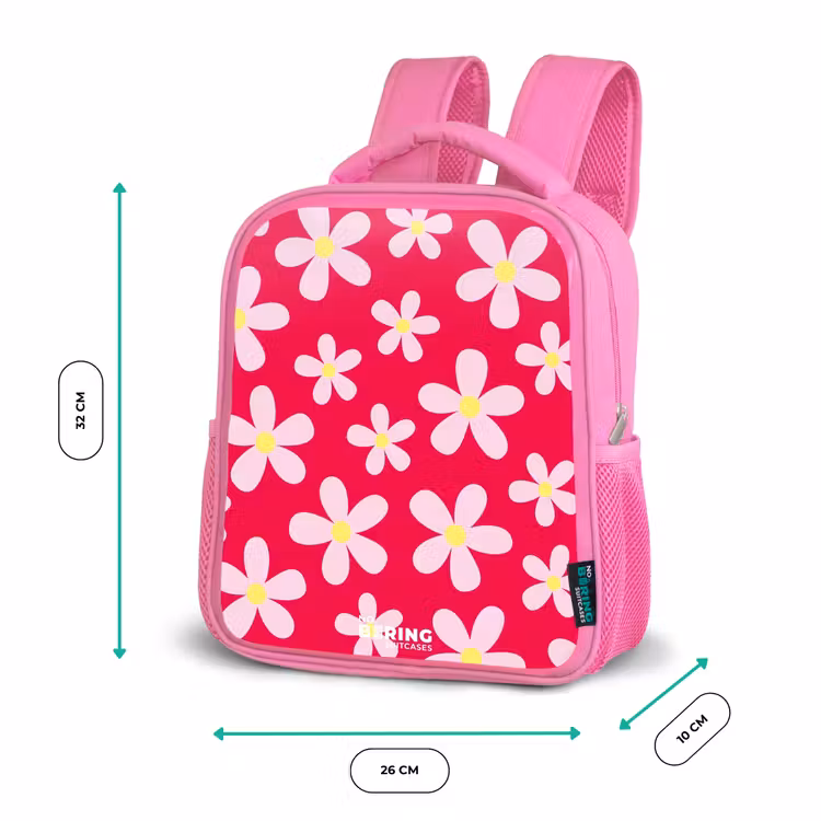 Rugzak kind - Roze - Madeliefjesmania hotpink — 3