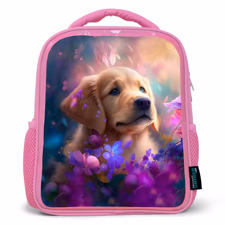 Rugzak kind - Roze - Rudy Retriever — 1