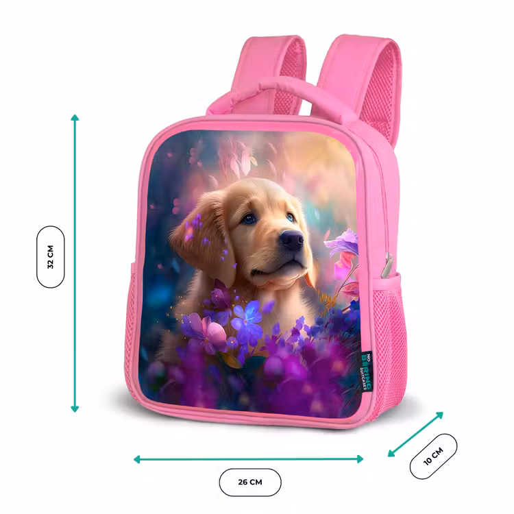 Rugzak kind - Roze - Rudy Retriever — 3