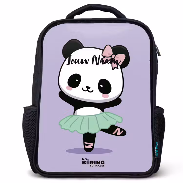 Rugzak kind - Zwart - Kawai - Ballet - Panda — 1