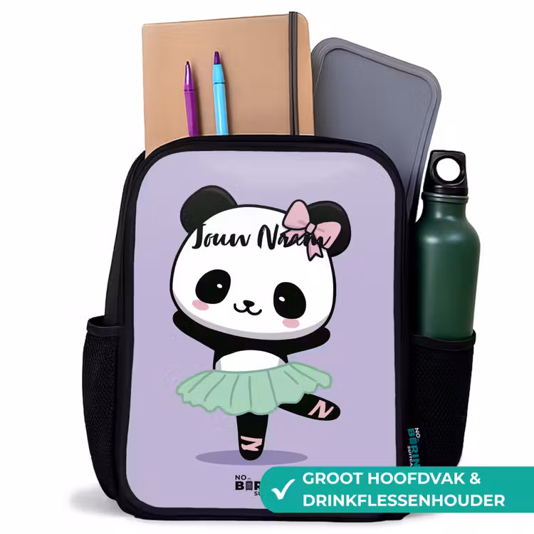 Rugzak kind - Zwart - Kawai - Ballet - Panda — 4