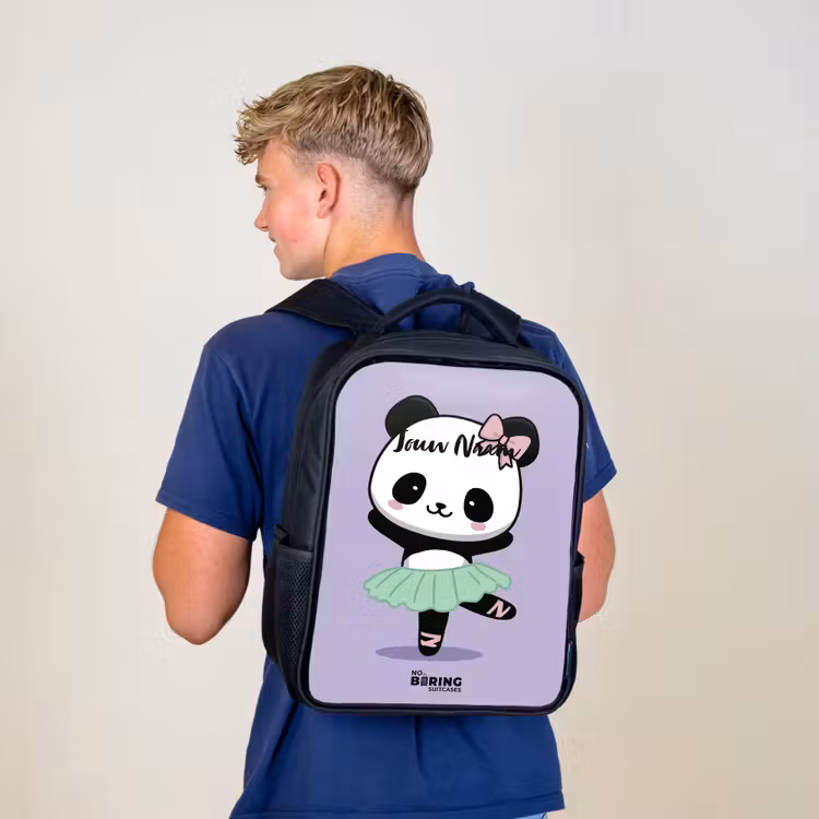 Rugzak kind - Zwart - Kawai - Ballet - Panda — 6