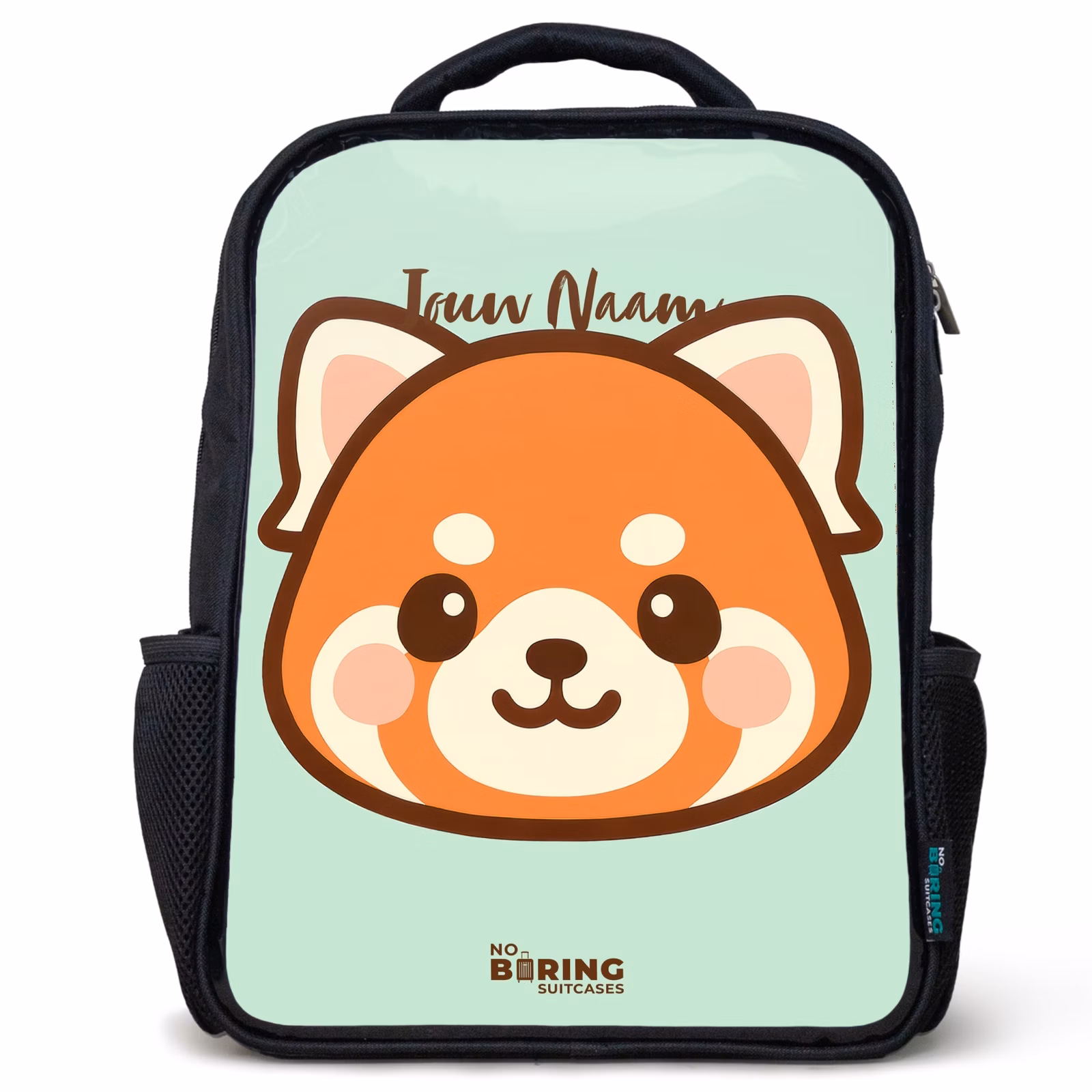 Rugzak kind - Zwart - Kawai - Rode panda - Groen — 1