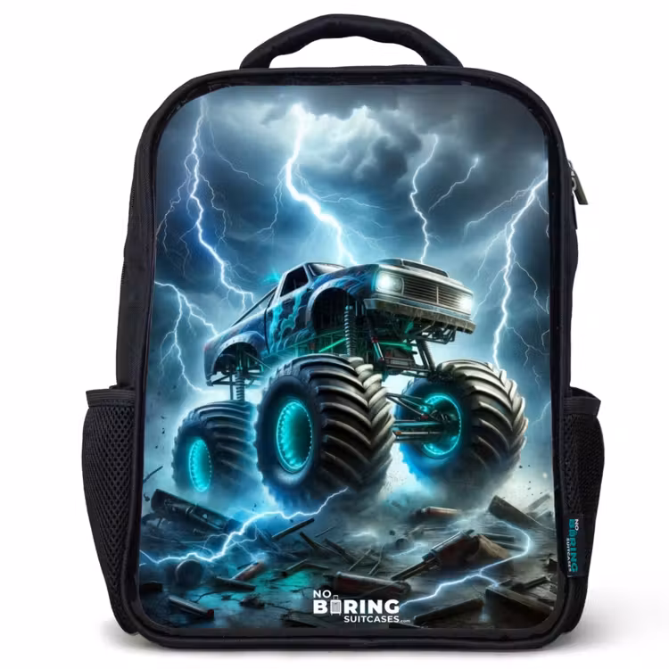 Rugzak kind - Zwart - Thunder Wheels — 1