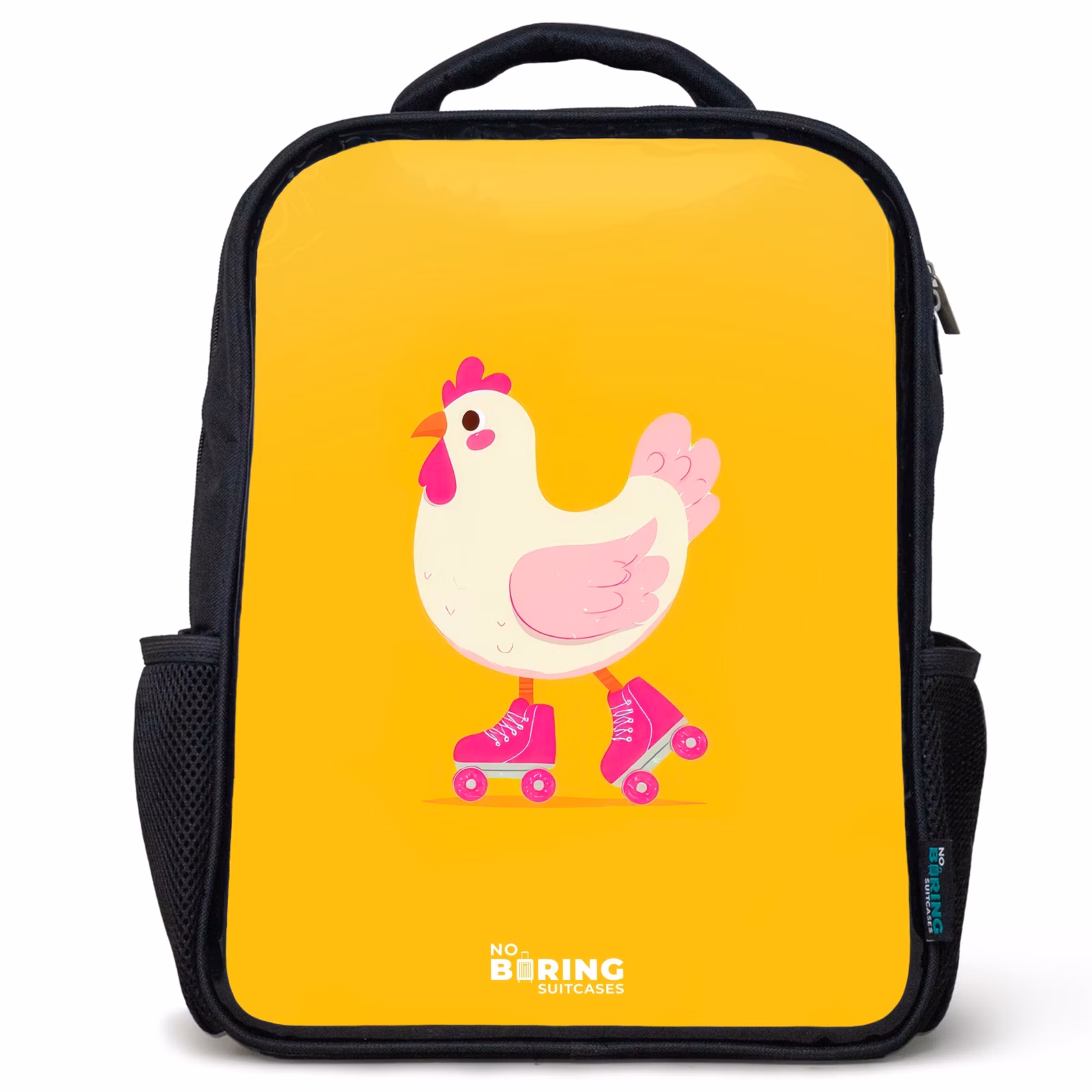 Kinder rugzak - Kip - Rolschaatsen - Geel — 1