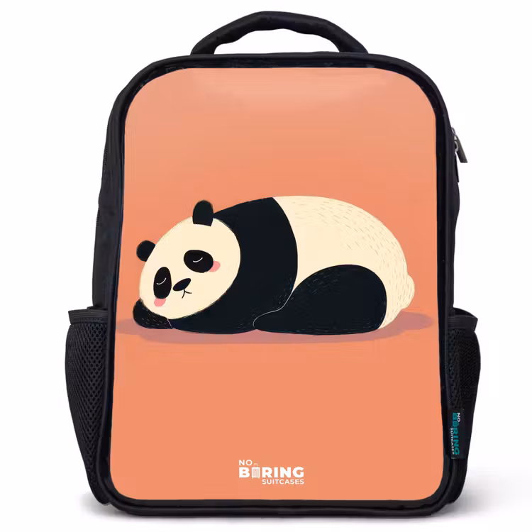 Kinder rugzak - Panda - Slapen - Oranje — 1