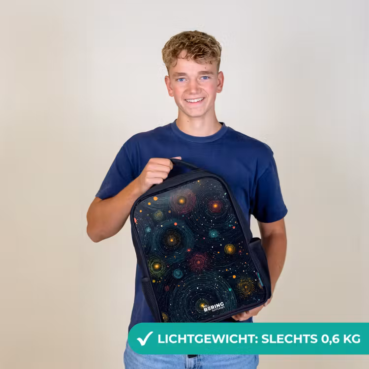 Kinder rugzak - Sterren - Planeten - Kleurrijk — 2