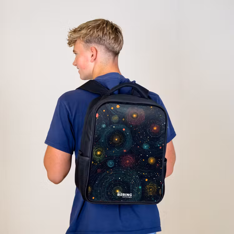 Kinder rugzak - Sterren - Planeten - Kleurrijk — 6