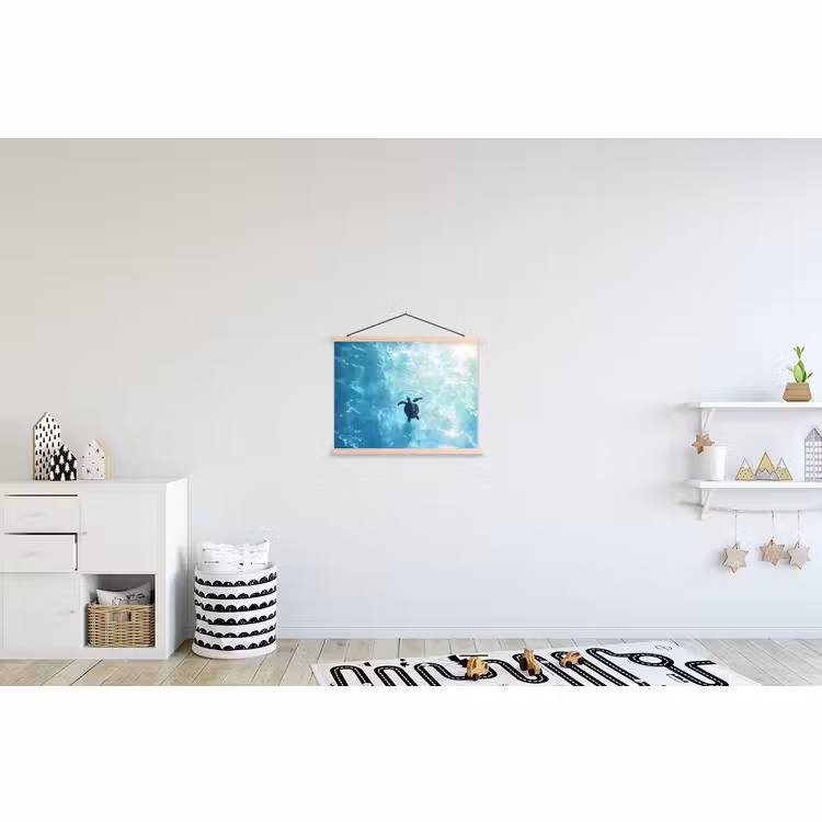 Schoolplaat - Schildpad - Zee - Blauw - Schittering — 3
