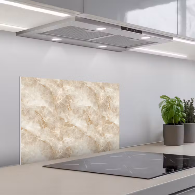 Spatscherm keuken - Lichtbeige - Onyx - Subtiel — 5