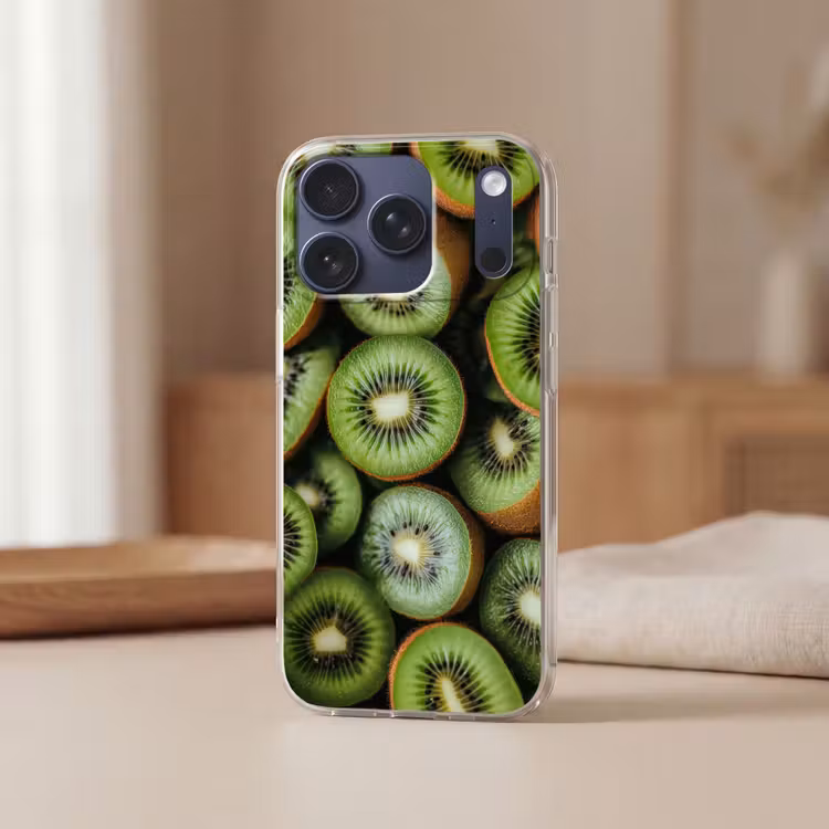 Telefoonhoesje - Kiwi - Fruit - Groen — 3