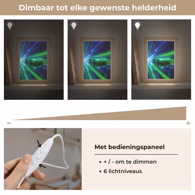 Nachtlampje - Snelheid - Licht - Sportwagen - Groen — 6
