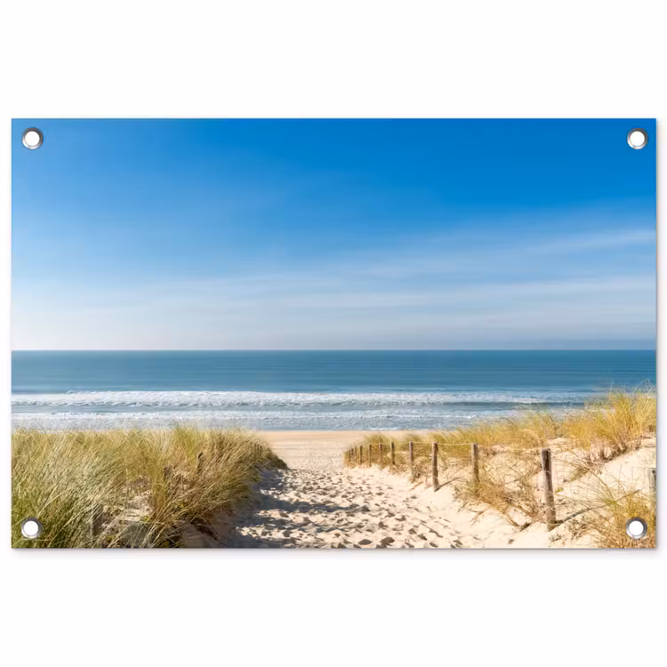 Tuinposter - Zomerse Stranddag — 1