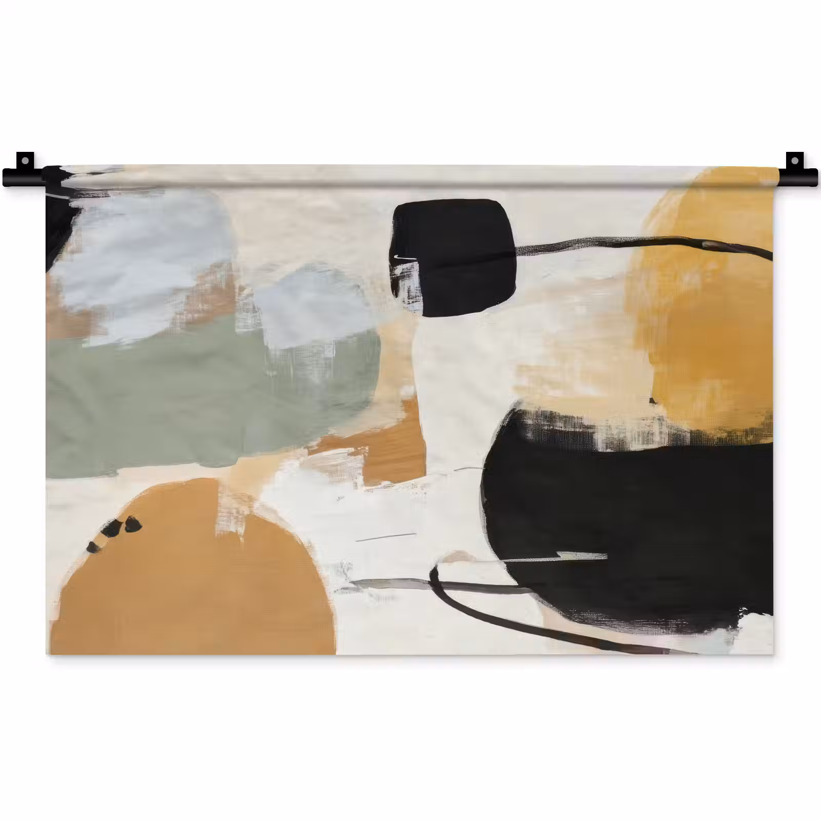 Wandkleed - Paint - Abstract - Kleuren — 1
