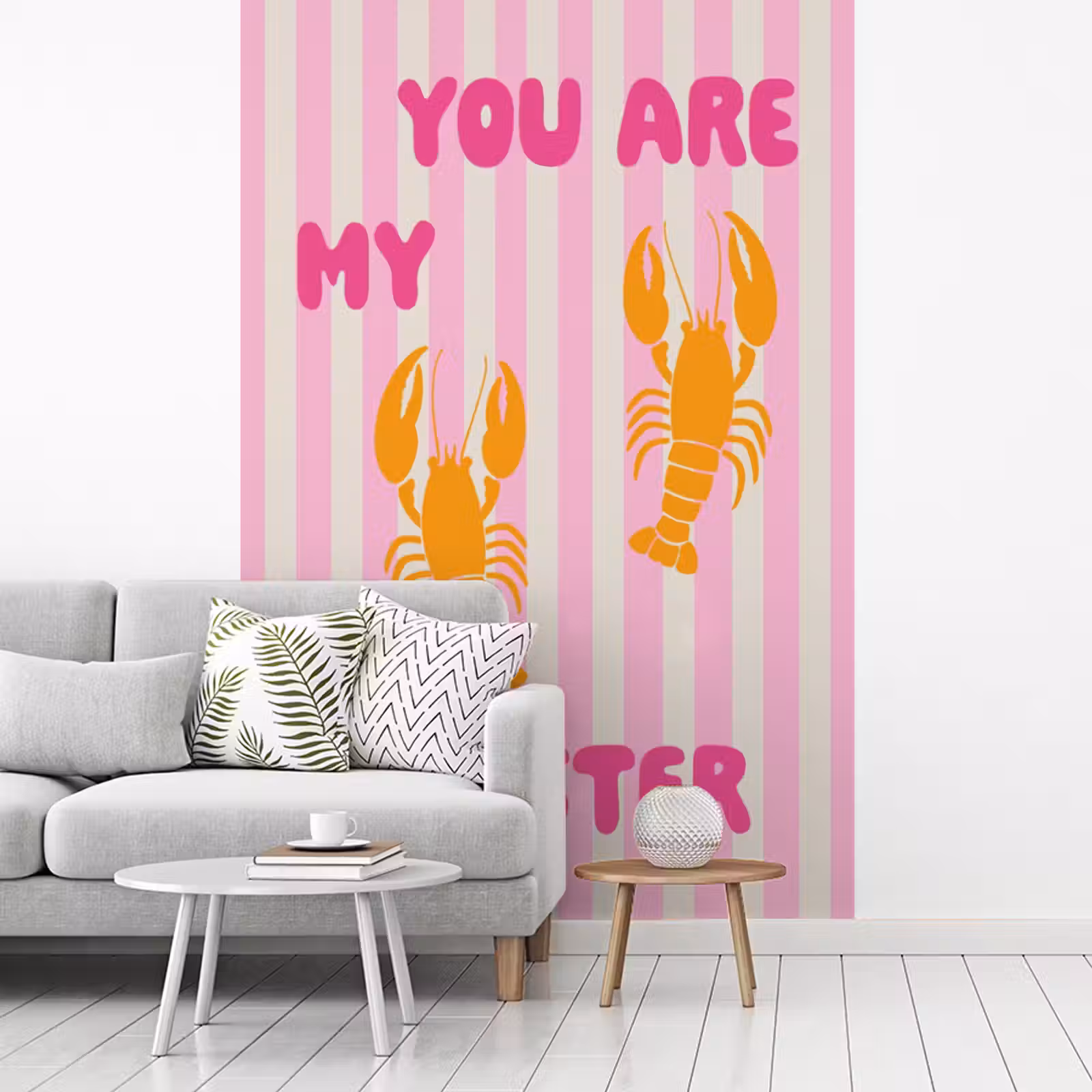Behang - Lobster - Love - Valentijn — 1