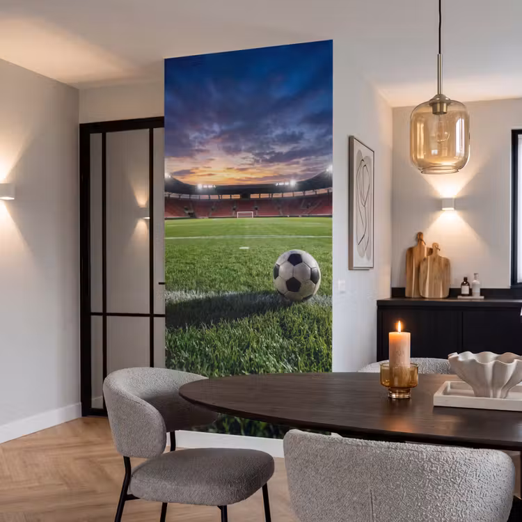 Behang - Voetbal - Stadion - Sport - Groen — 5