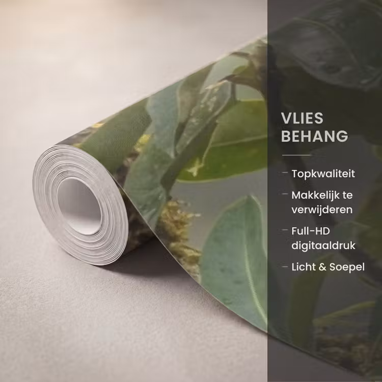 Behang - Ara - Jungle - Rood — 3