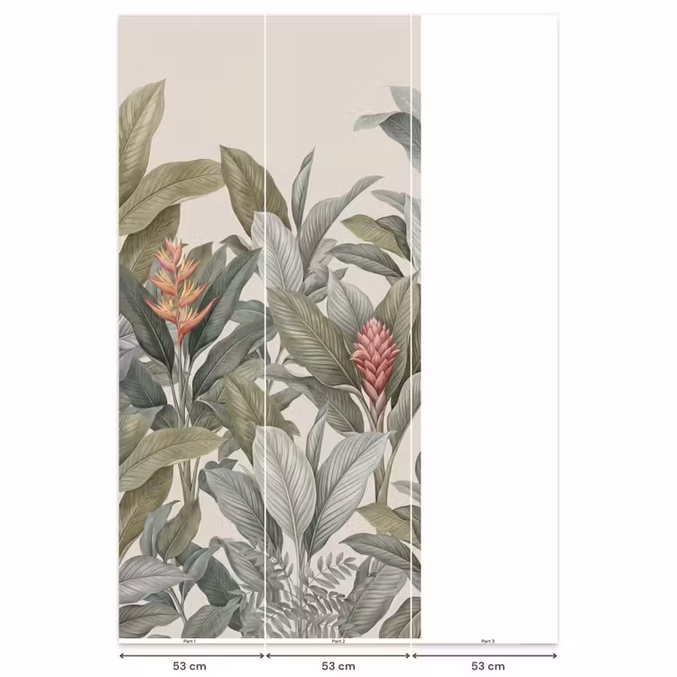 Behang - Tropisch - Planten - Modern - Groen — 6