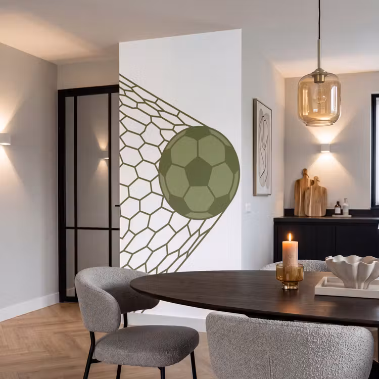 Behang - Voetbal - Goal - Sport - Groen — 5