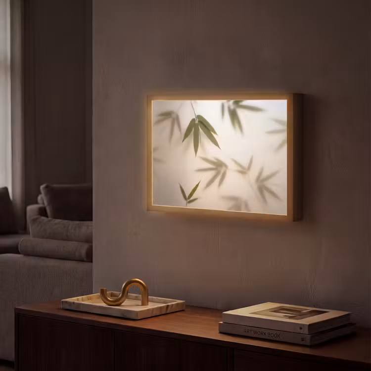 Lightbox - Wandlamp - Planten - Bladeren - Natuur - Groen — 2