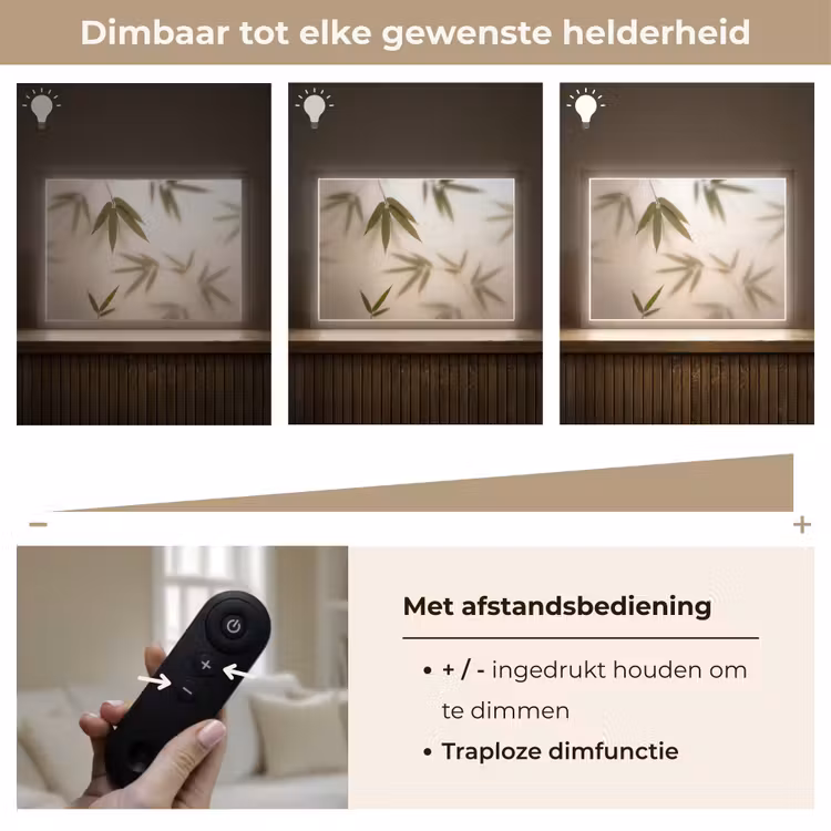 Lightbox - Wandlamp - Planten - Bladeren - Natuur - Groen — 9