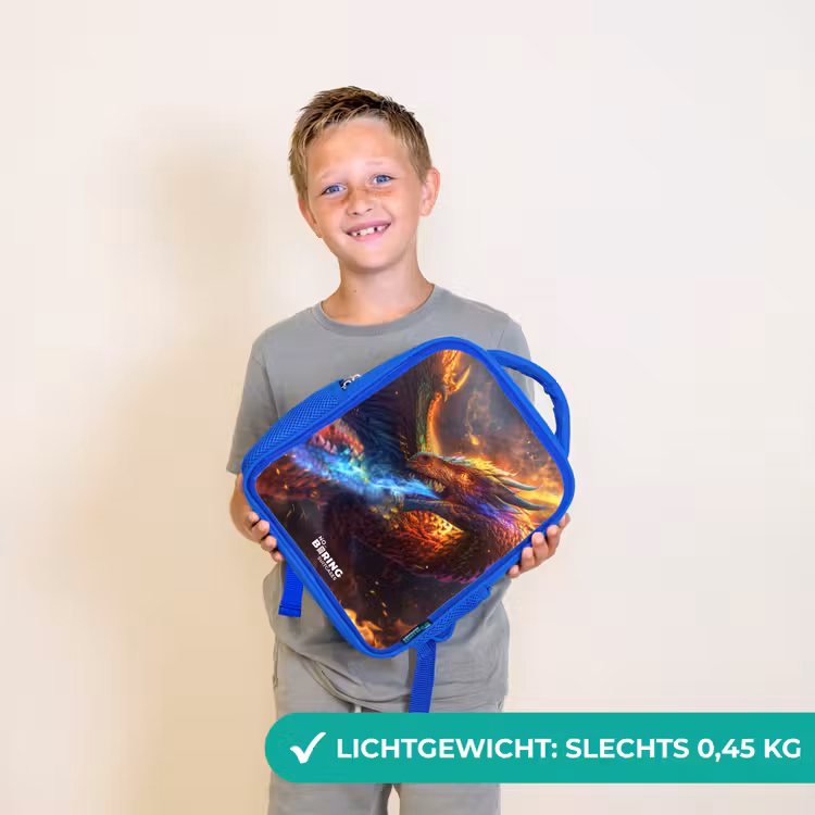 Rugzak kind - Blauw - Chroma krijger — 2