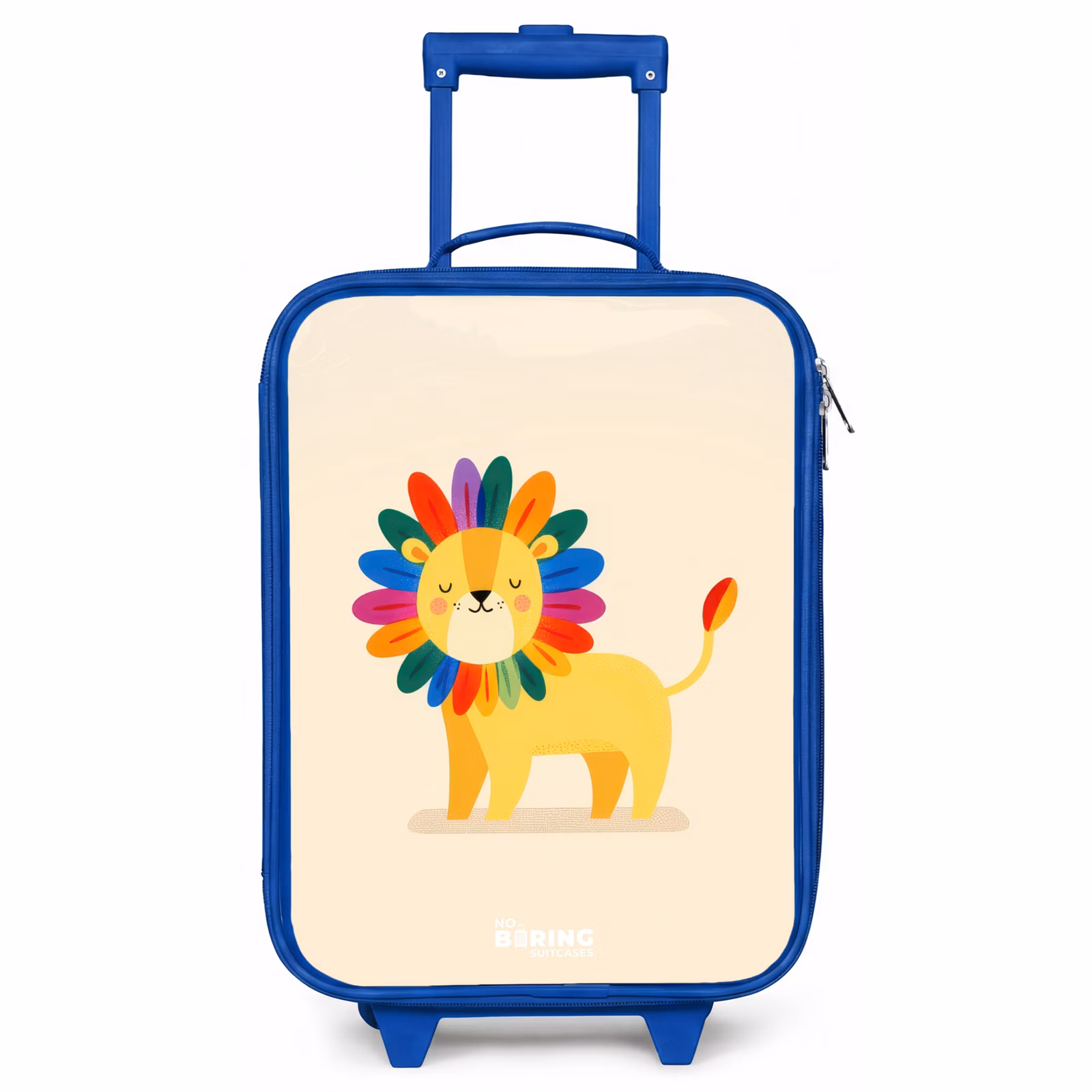 Kinderkoffer - Blauw - Leeuw - Manen - Kleurrijk — 1