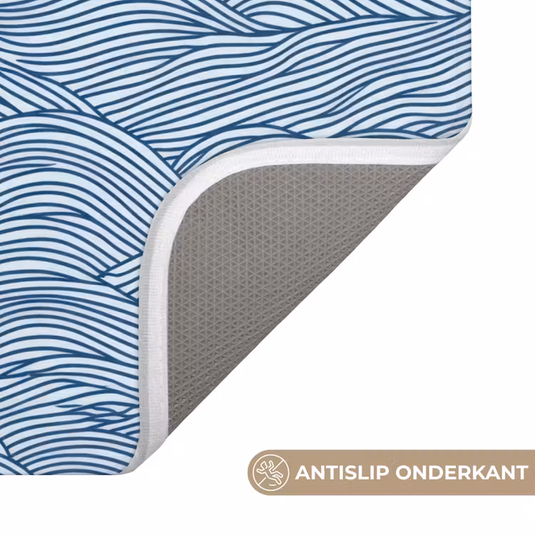 WC Mat - Golven - Ritmisch - Blauw — 4