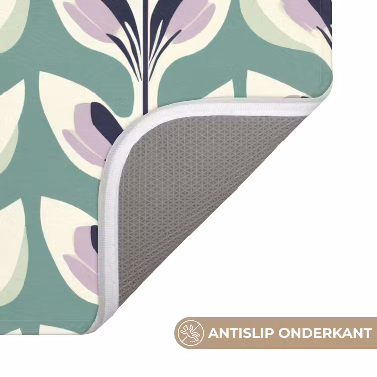 WC Mat - Retro - Modern - Groen — 4