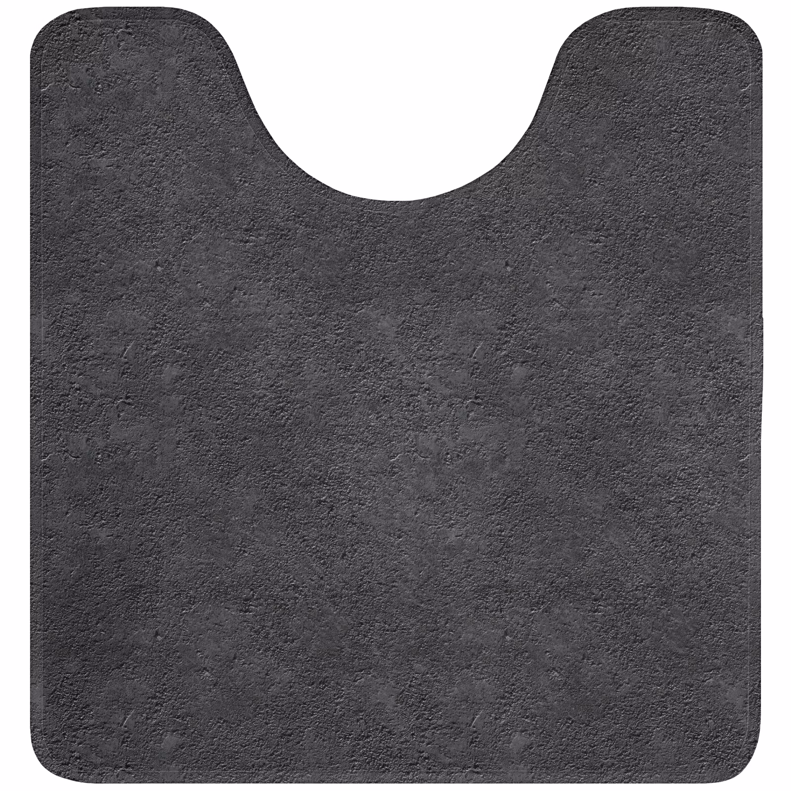 WC Mat - Donkergrijs - Asfaltstructuur - Ruw — 1