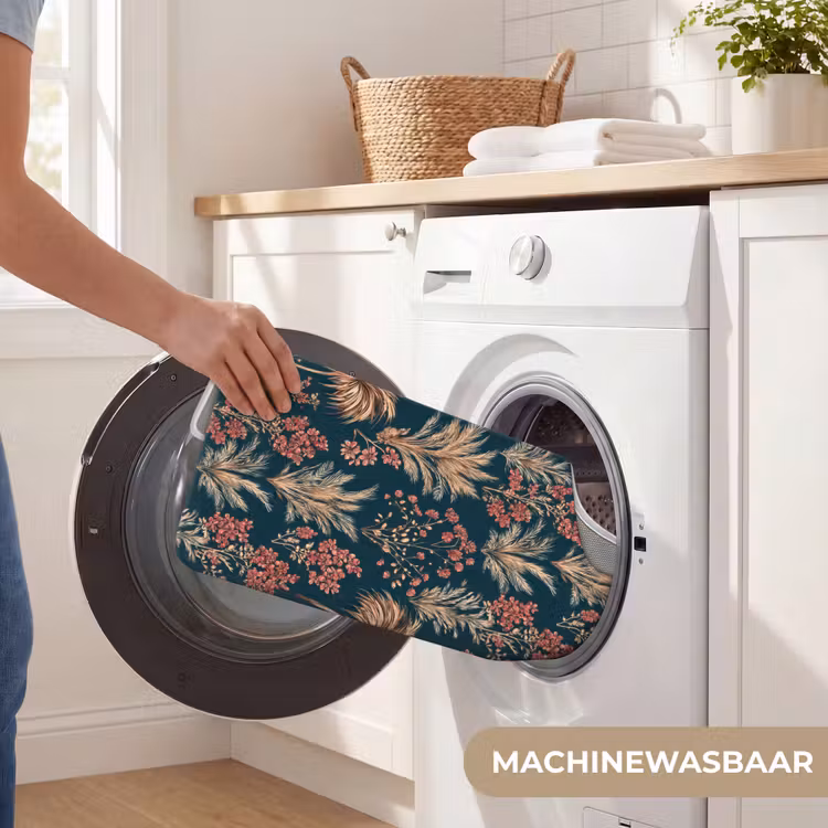 WC Mat - Botanisch - Patroon - Blauw — 6