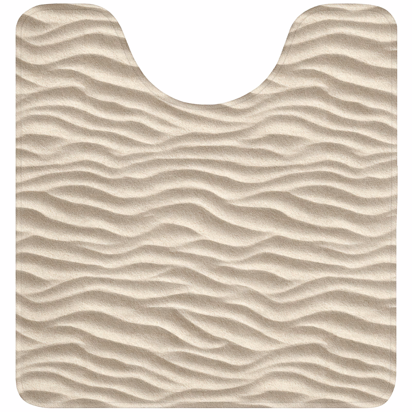 WC Mat - Zand - Golven - Beige — 1