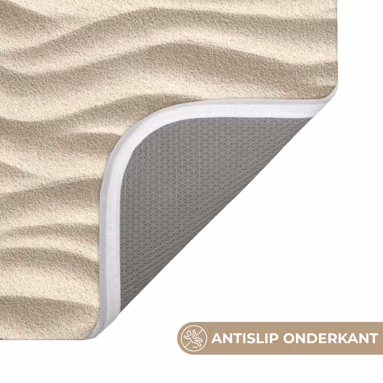WC Mat - Zand - Golven - Beige — 4