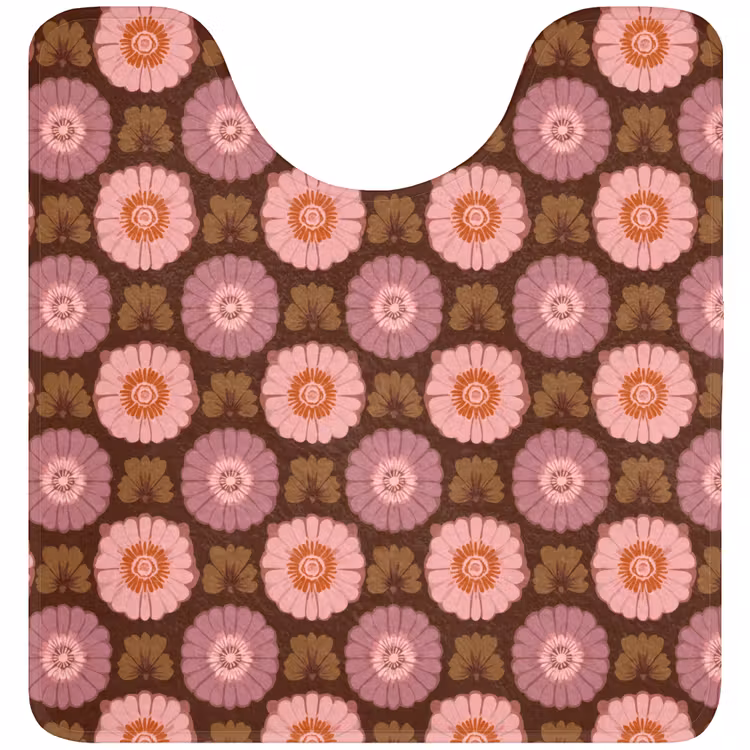 WC Mat - Retro - Madelief - Roze — 1