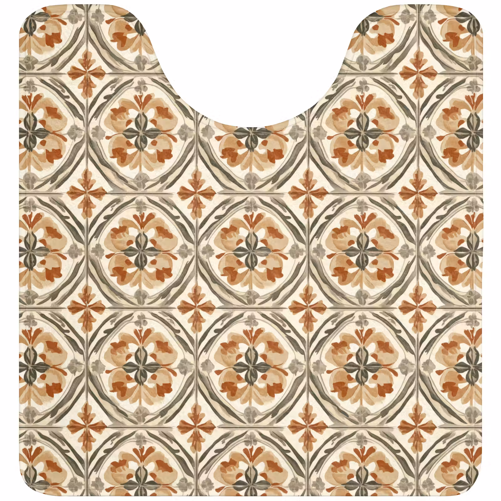 WC Mat - Elegant - Antiek - Kleurrijk — 1