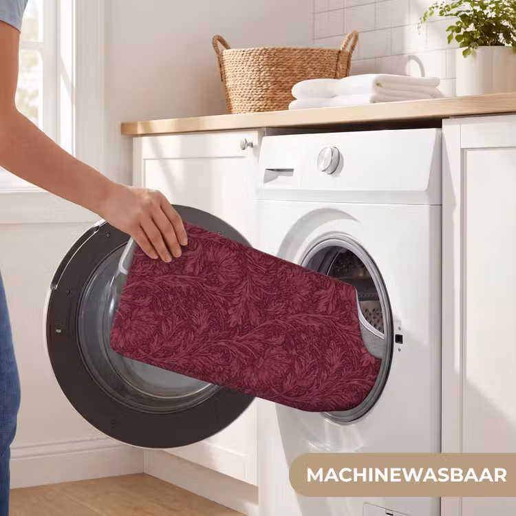 WC Mat - Bladeren - Patroon - Paars — 6