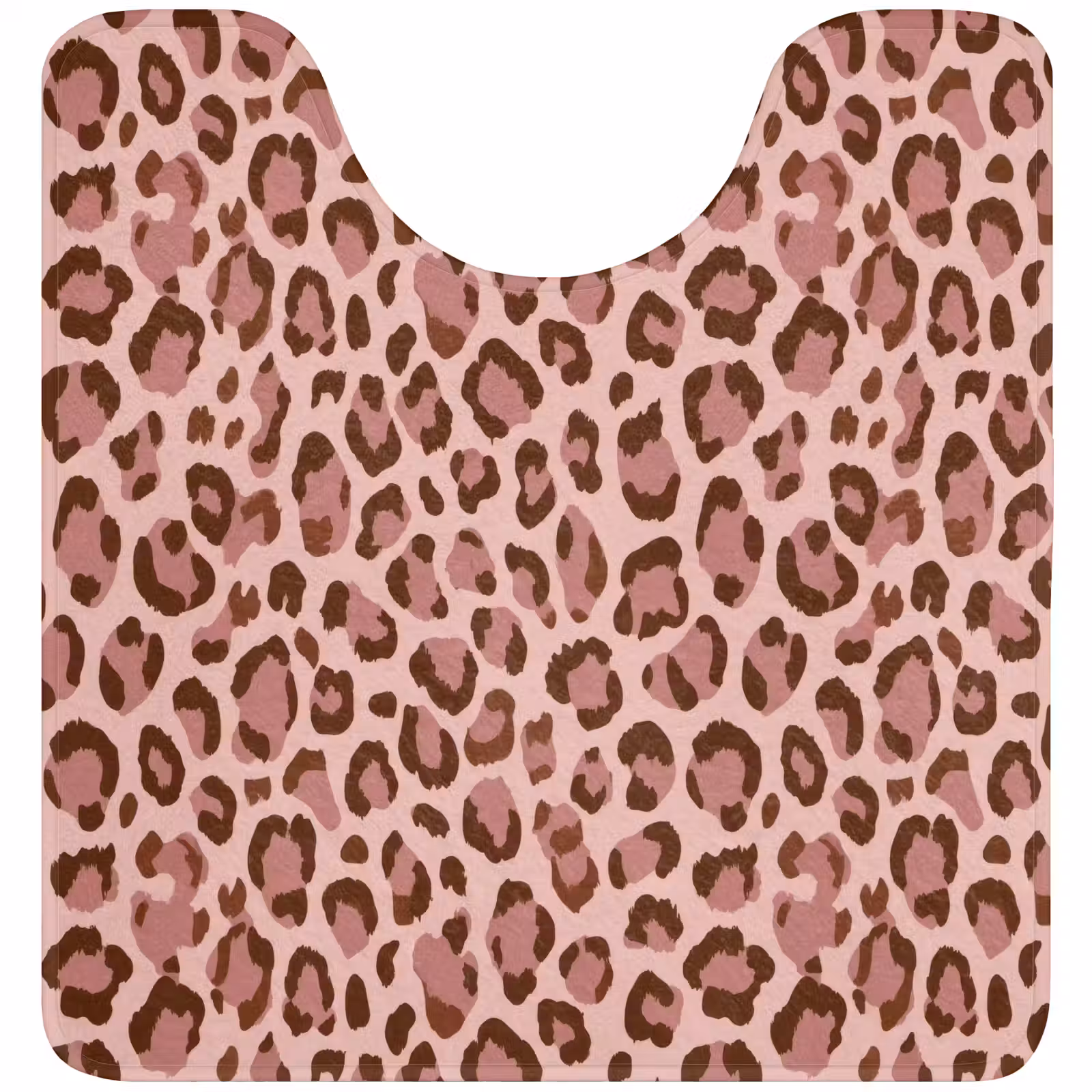 WC Mat - Luipaard - Patroon - Roze — 1