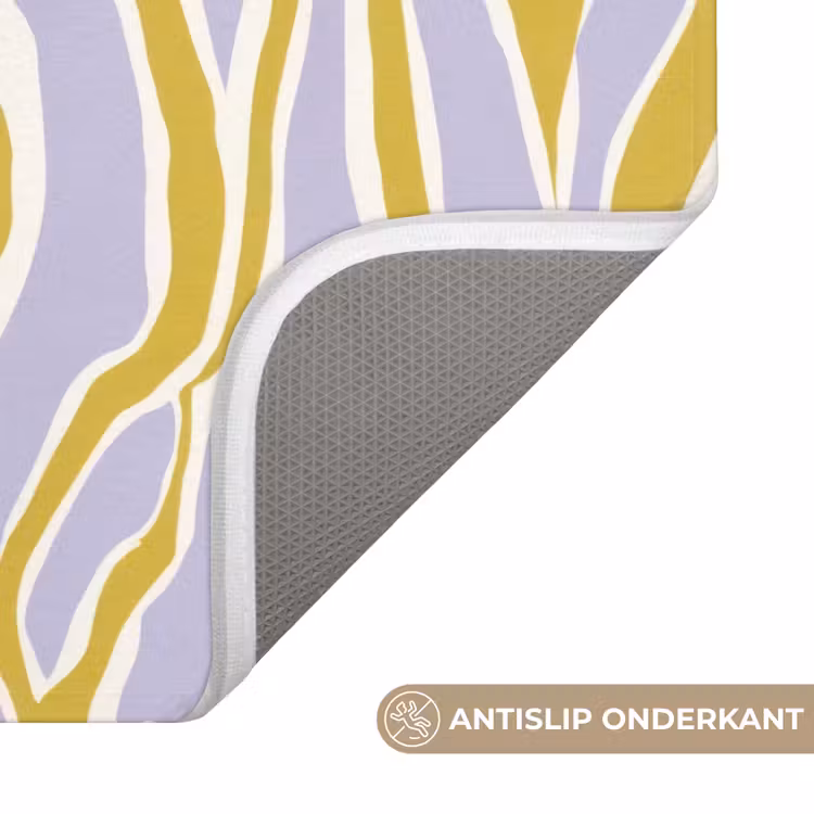 WC Mat - Zebra - Modern - Meerkleurig — 4
