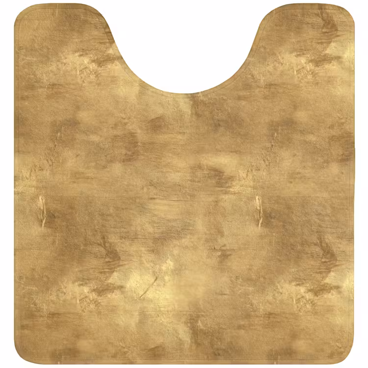 WC Mat - Industrieel - Textuur - Goud — 1